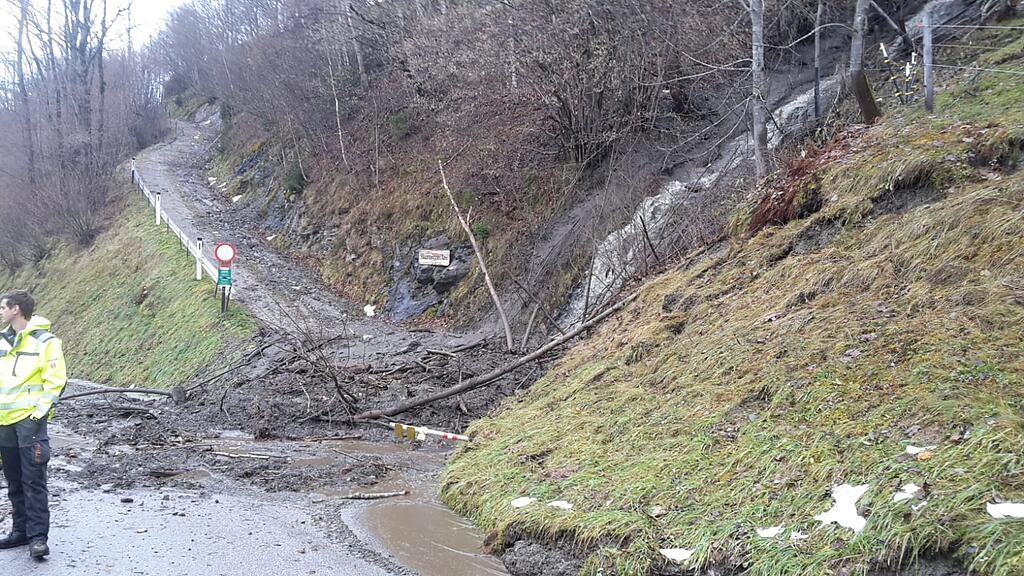 Murenabgänge, Pinzgau, Starkregen
