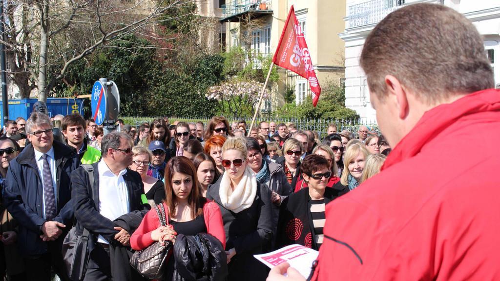 Demo der Bankangestellten II