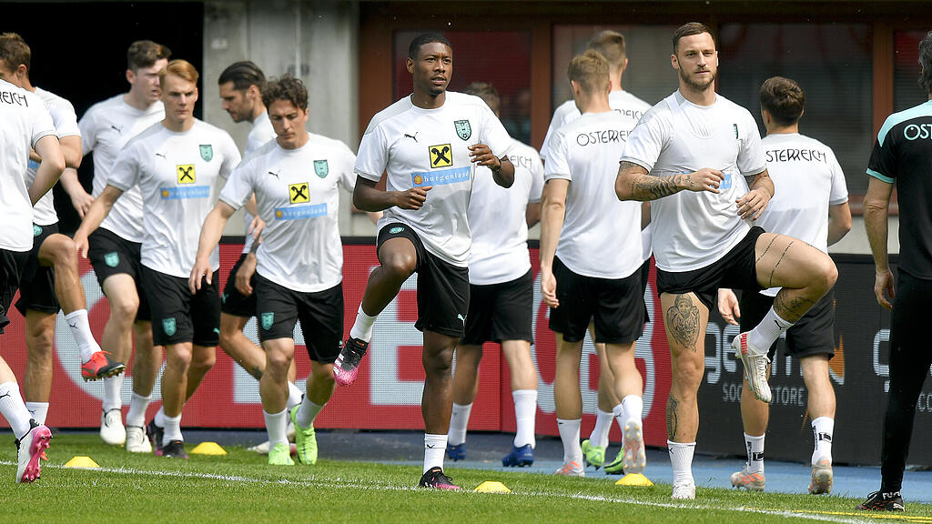 ÖFB-Training in Seefeld