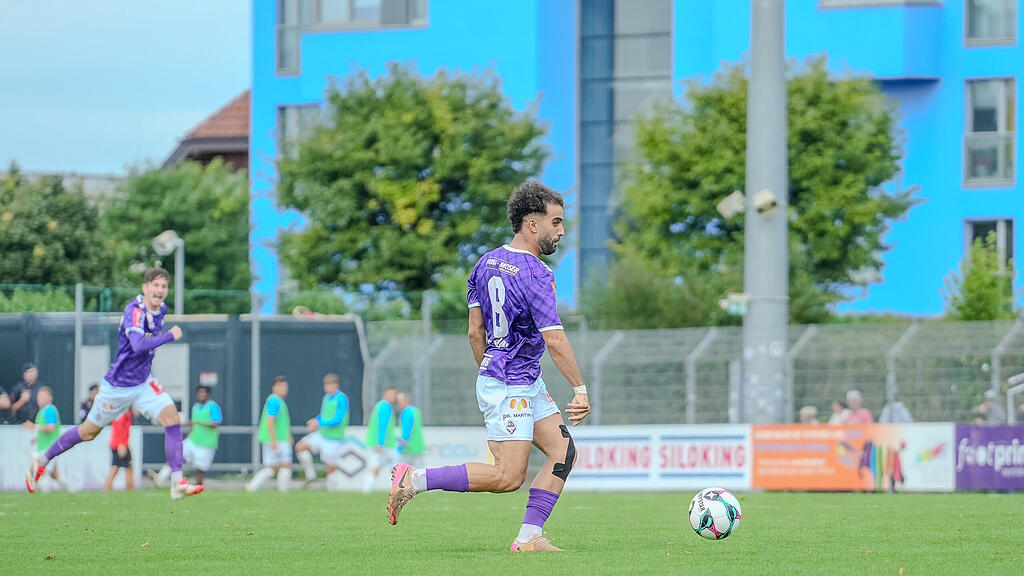 2. Liga: Austria Salzburg gegen Amstetten