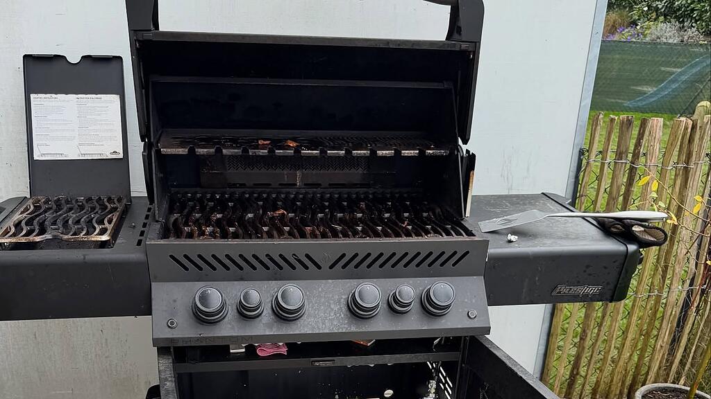 Grill brennt in Seeham