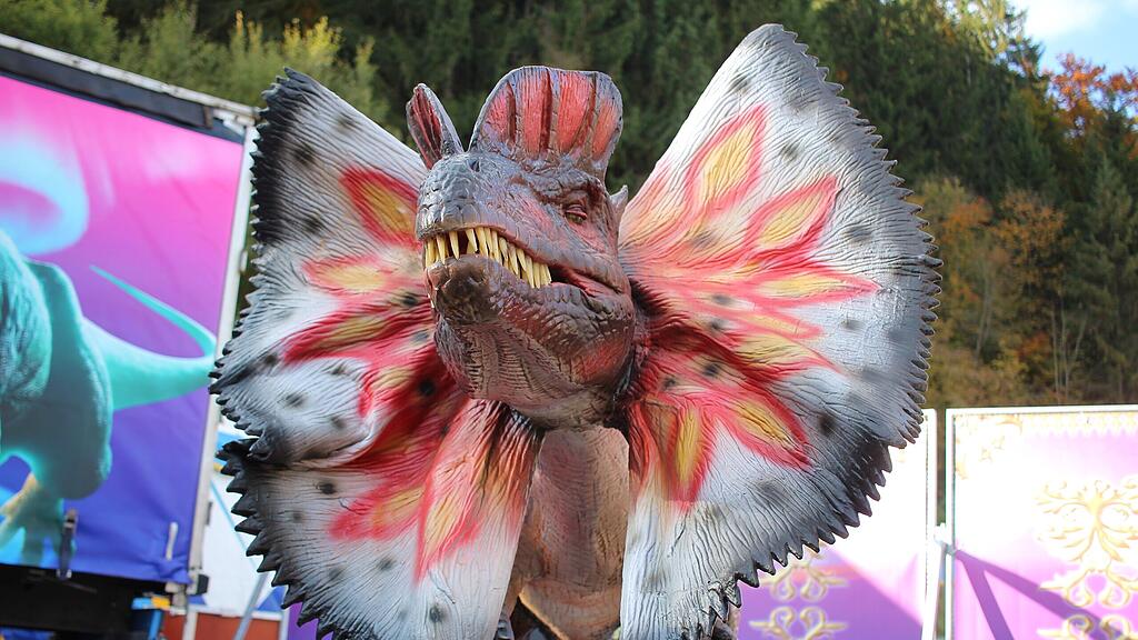 "Big King Dinosaurier of Animatronic" in Bischofshofen