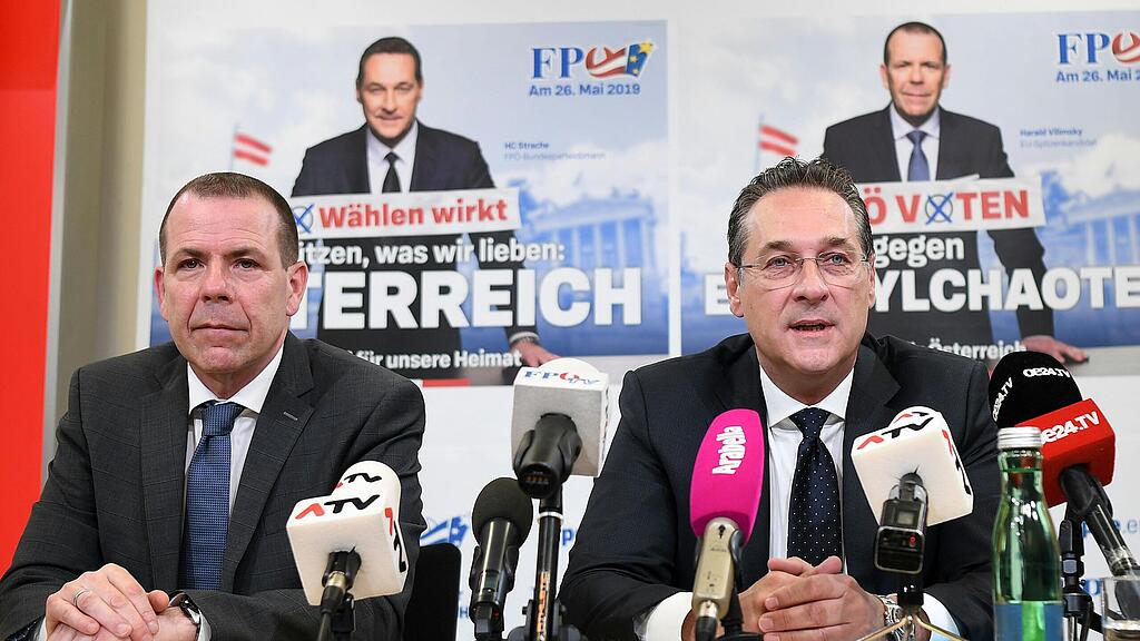 Heinz-Christian Strache, Harald Vilimsky