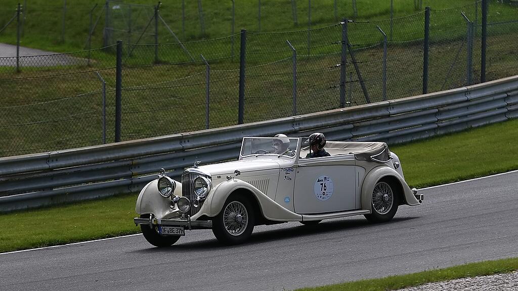Am Samstag gehörte der Salzburgring den Oldtimern.