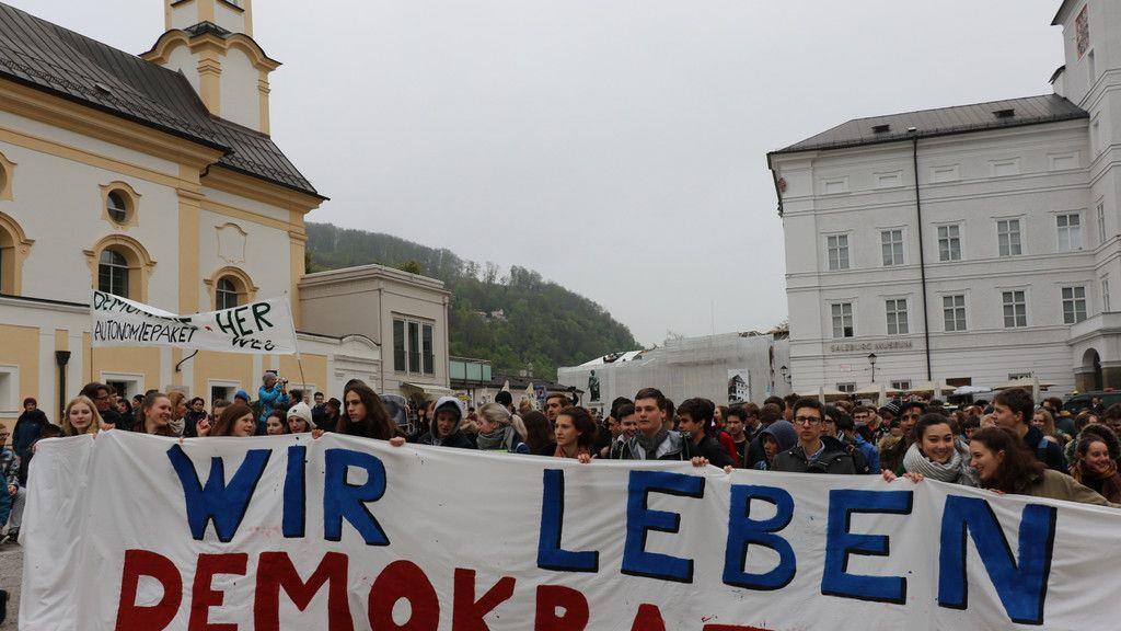 Bilder von der Demo