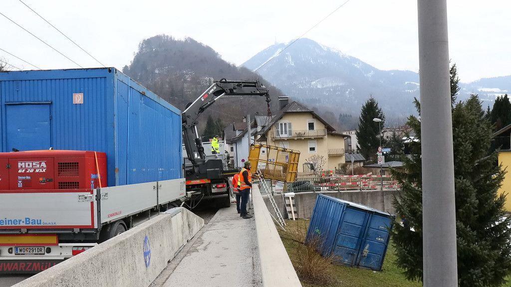 Eichstraßenbrücke: Bauarbeiten gestartet