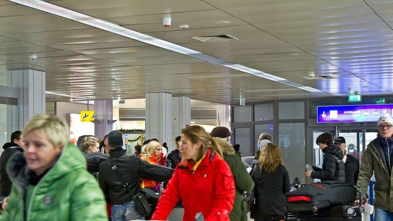 Touri-Ansturm am Airport