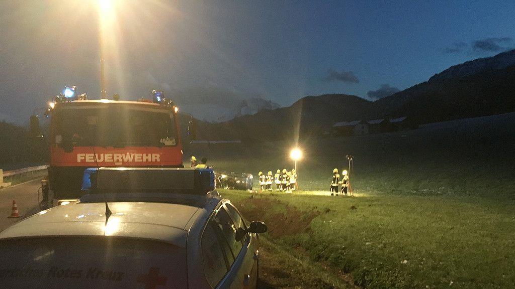 Vier Verletzte bei Crash auf  B20 in Bischofswiesen