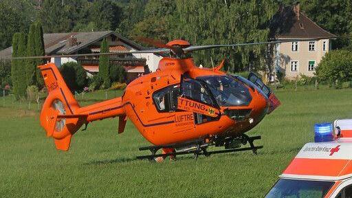 Schwerer Motorradunfall auf der B20