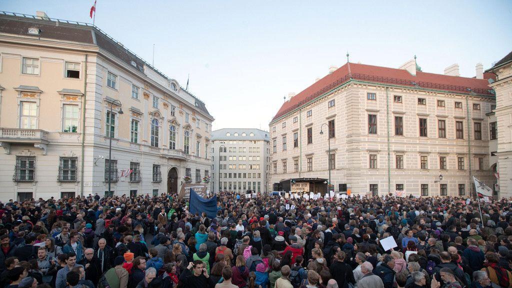 Donnerstagsdemo in Wien wiederbelebt