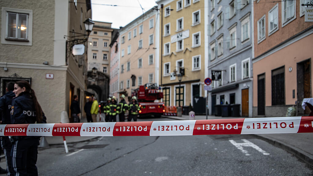 Steinschlag in der Gstättengasse