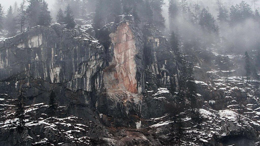 Felssturz im Pinzgau