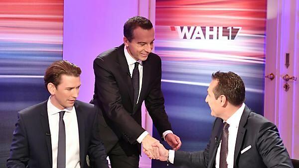Kanzler Kern gratulierte der Konkurrenz