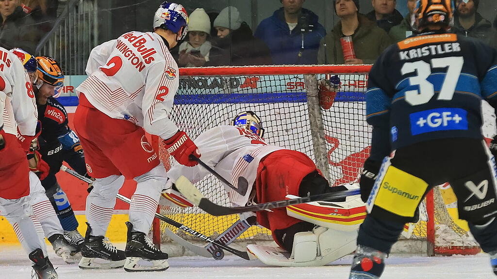 EC Red Bull Salzburg schlägt Black Wings Linz