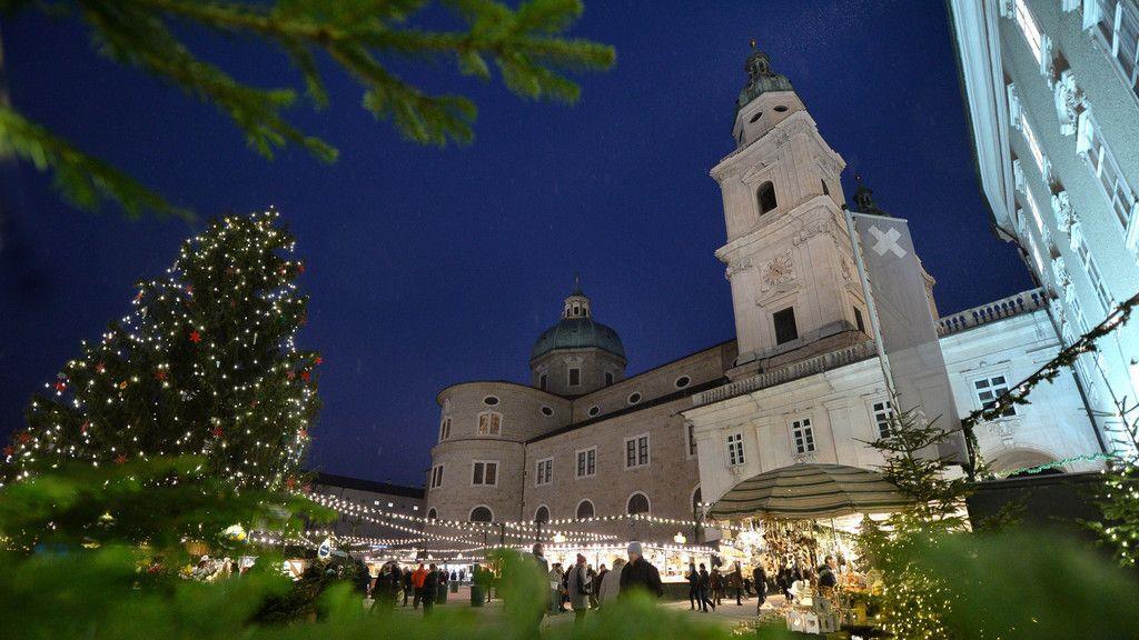 Weihnachtliche Vorfreude auf Christkindlmarkt Salzburg