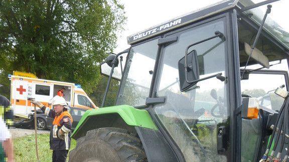 Bilder vom Unfall in Petting