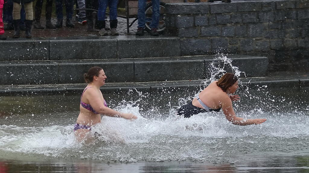 Silvesterschwimmen in Seeham