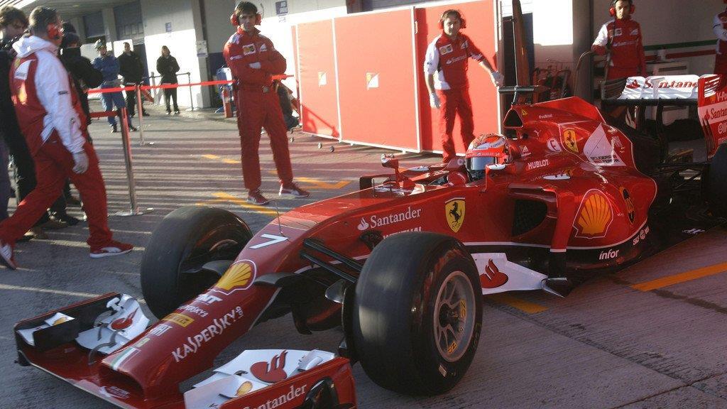 Formel-1-Testfahrten in Spanien
