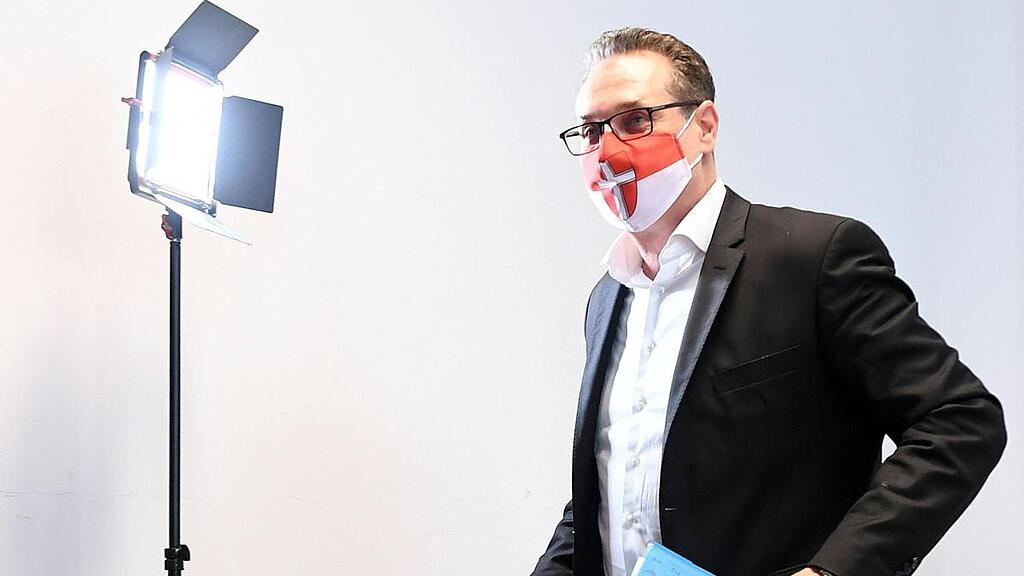 Strache will sich keine Maskenproduktion unterstellen lassen