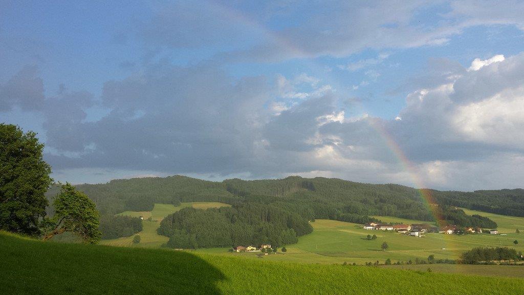 Regen und Hagel in Salzburg und OÖ