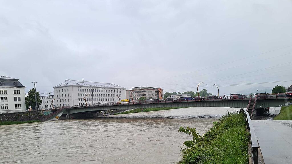 Salzach: Lehener Brücke