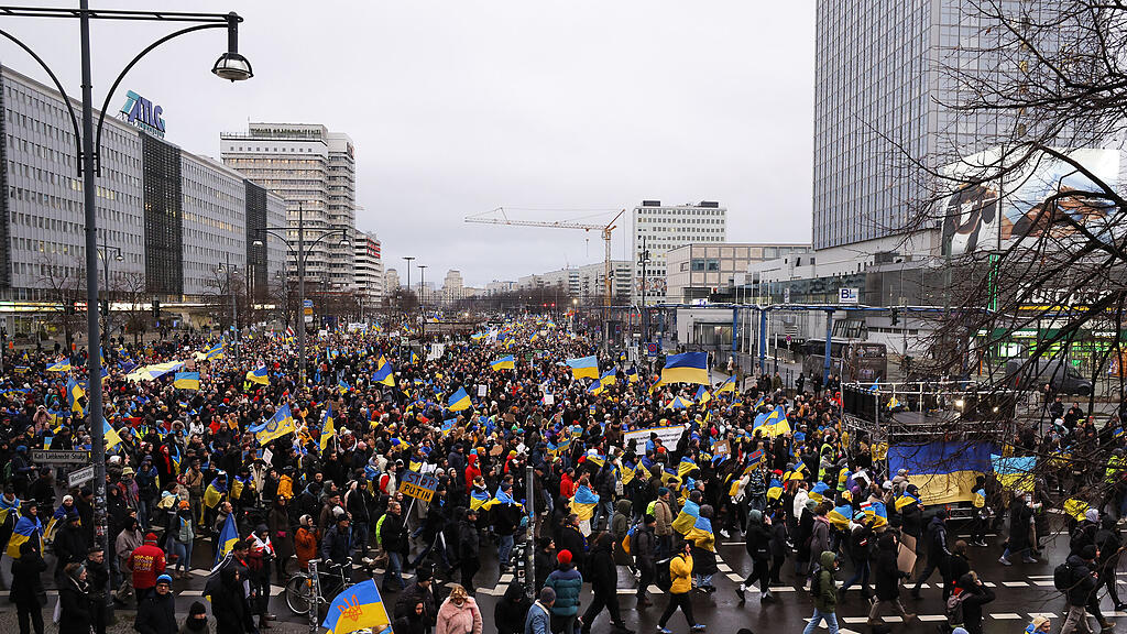 Ukraine-Krieg: Großdemo in Berlin