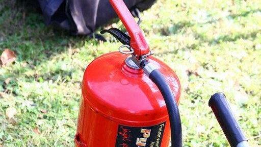 Aufbau: Feuerwerk