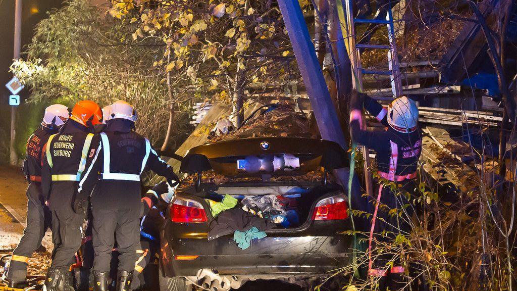 Schwerer Verkehrsunfall in Maxglan