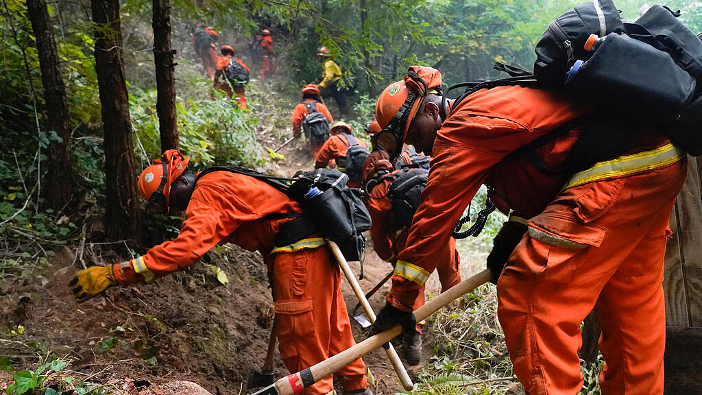 Waldbrände in Kalifornien