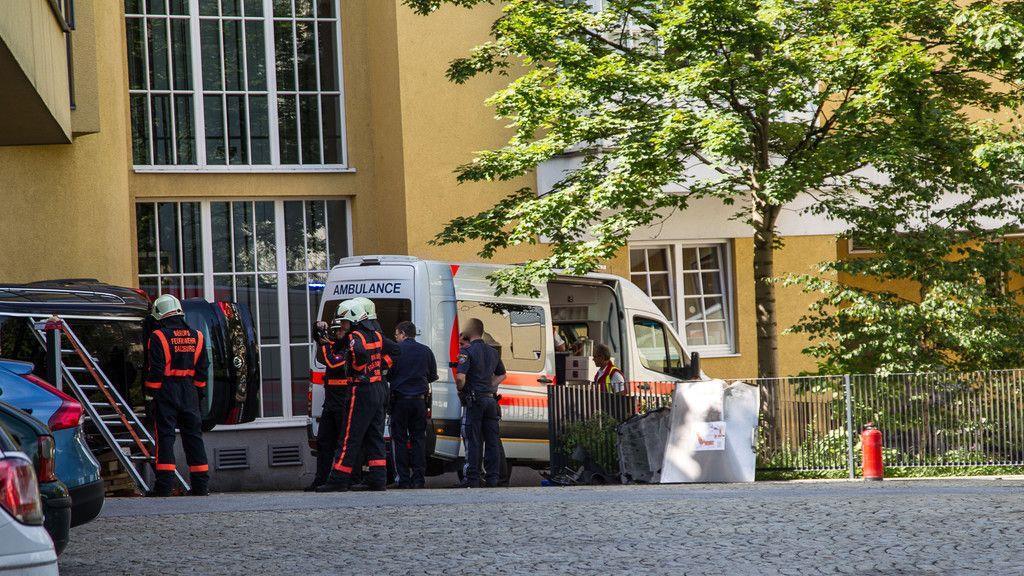 Pkw-Überschlag in Privatklinik
