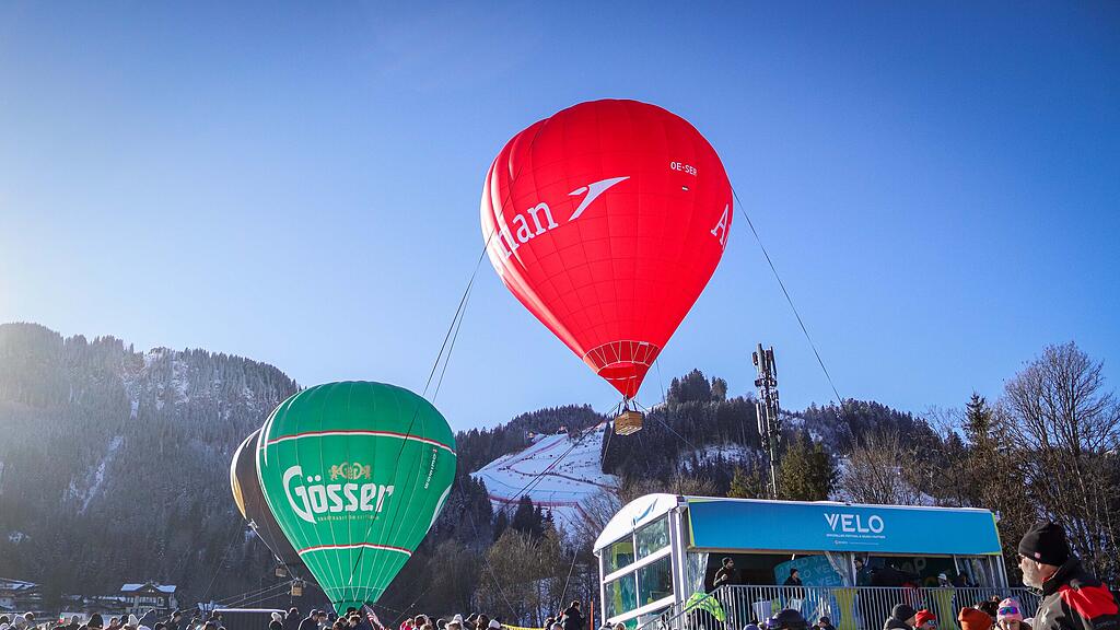 Die Stimmung beim 84. Hahnenkamm-Rennen!