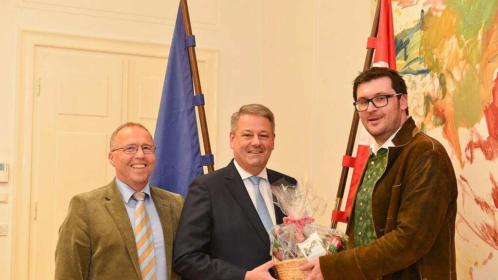 Bernhard Urban (re.) überzeugte die Jury.