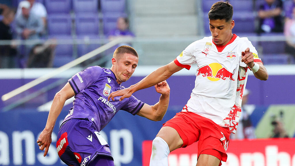 Red Bull Salzburg gegen Austria Wien