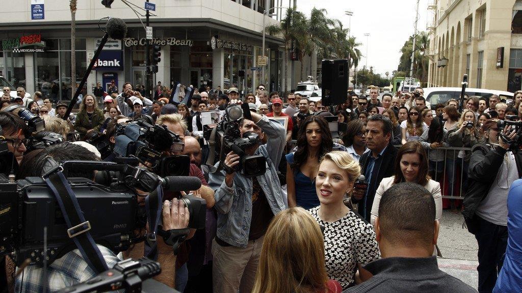 Hollywood-Stern für Scarlett Johansson