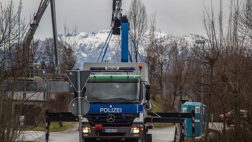 Grenzübergang Freilassing: Container entfernt