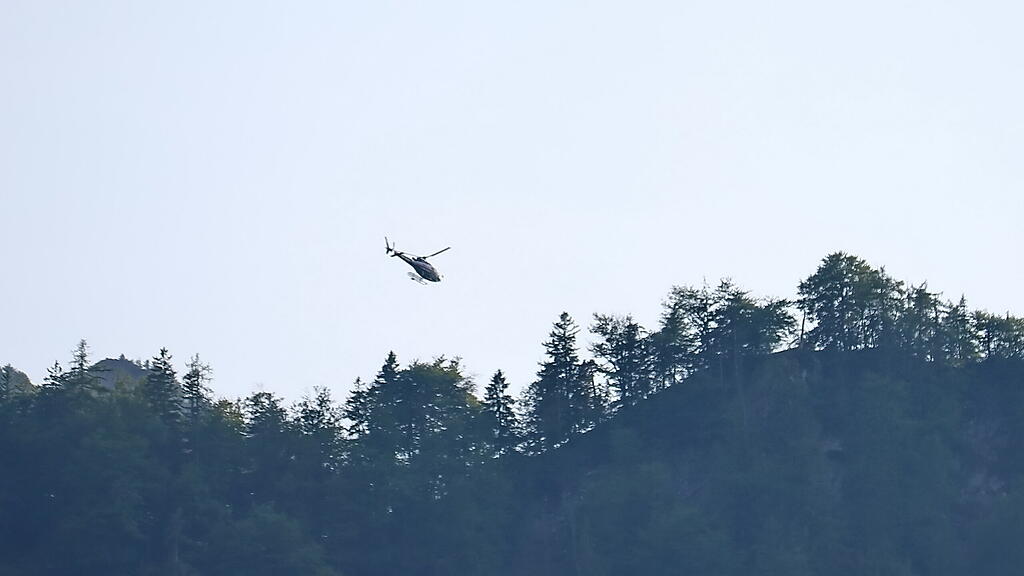 Kleiner Waldbrand Untersberg