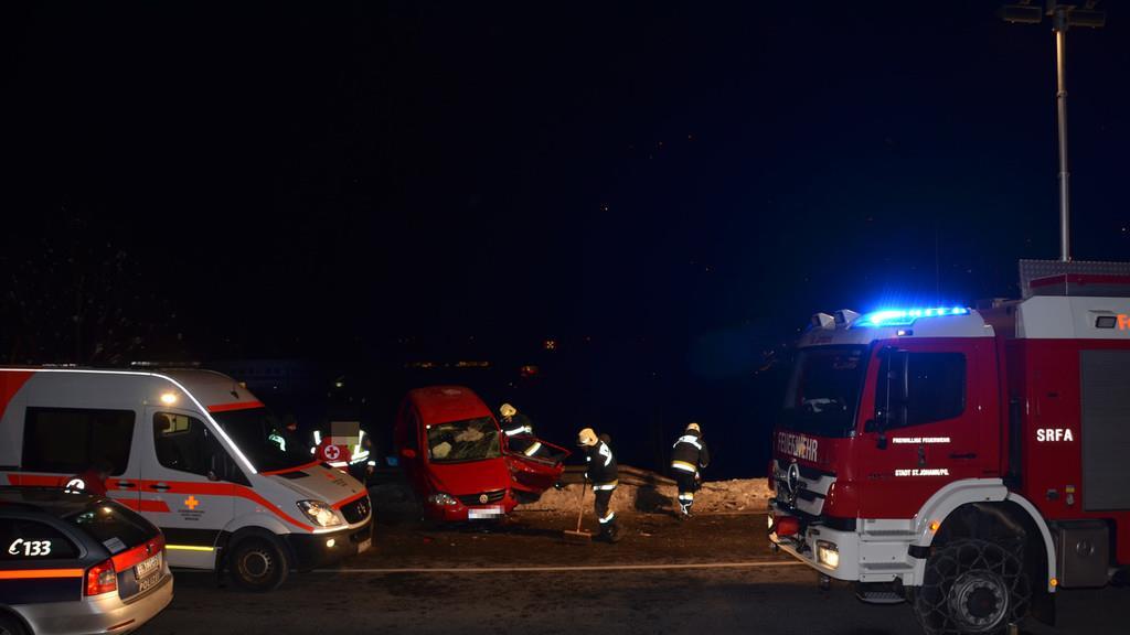 St. Johann: Schwerer Unfall auf B311