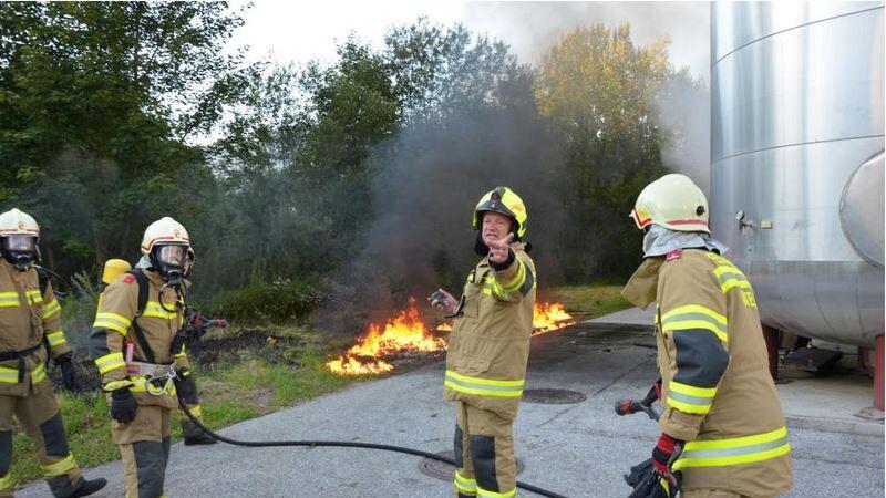 Abtenau, Trafo, brand