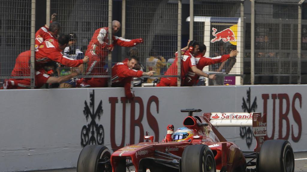 Formel1: Alonso gewinnt Grand Prix von China in Shanghai