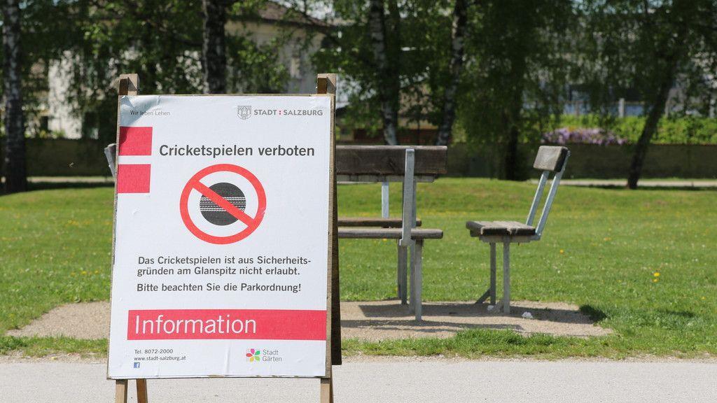 Grillverbot am Salzburger Glanspitz