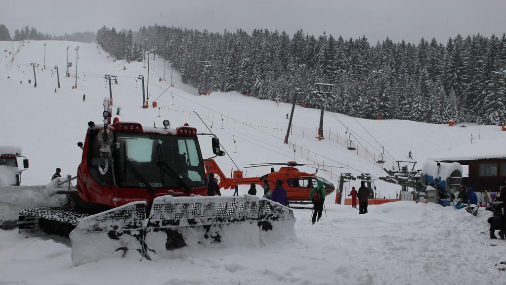 Skiunfall am Götschen