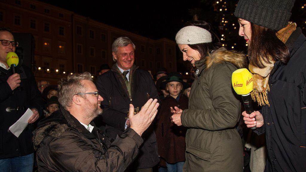 Salzburger Christkindlmarkt 2017: Eröffnung II
