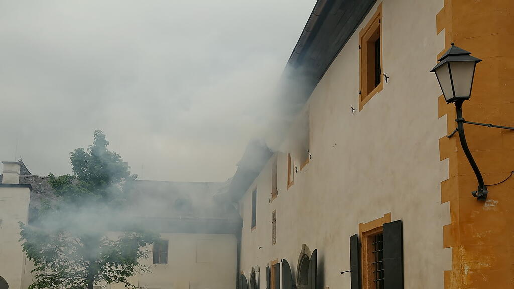 Feuerwehr-\u00dcbung auf der Festung, I