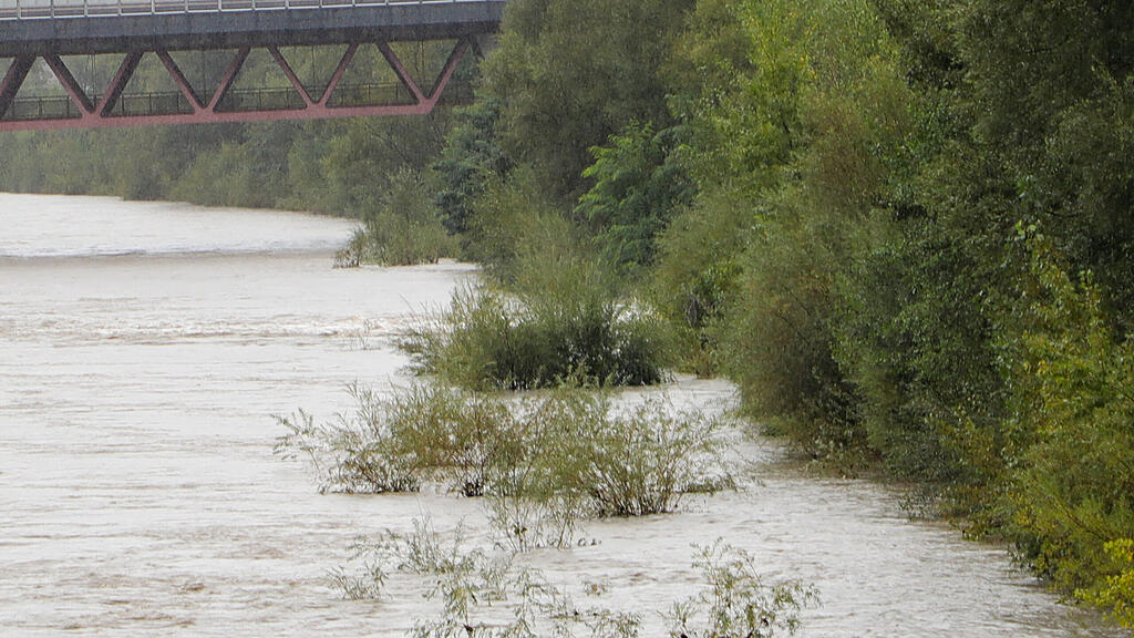 Dauerregen und Hochwasser-Lage