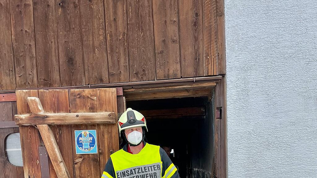 Brand Bauernhof Hof bei Mondsee