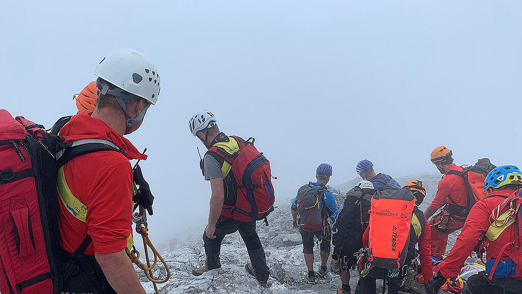 12-Stunden-Rettung am Watzmann