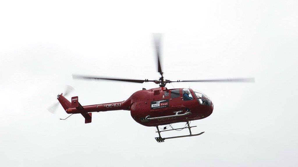 Hubschrauber im Einsatz