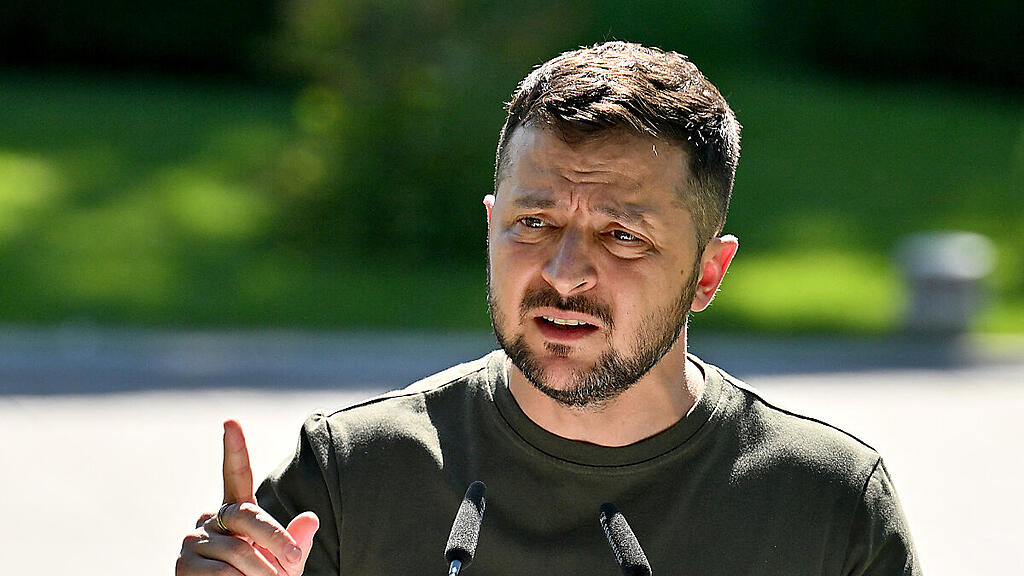 "Das wird die Grenze sein", warnte der ukrainische Präsident