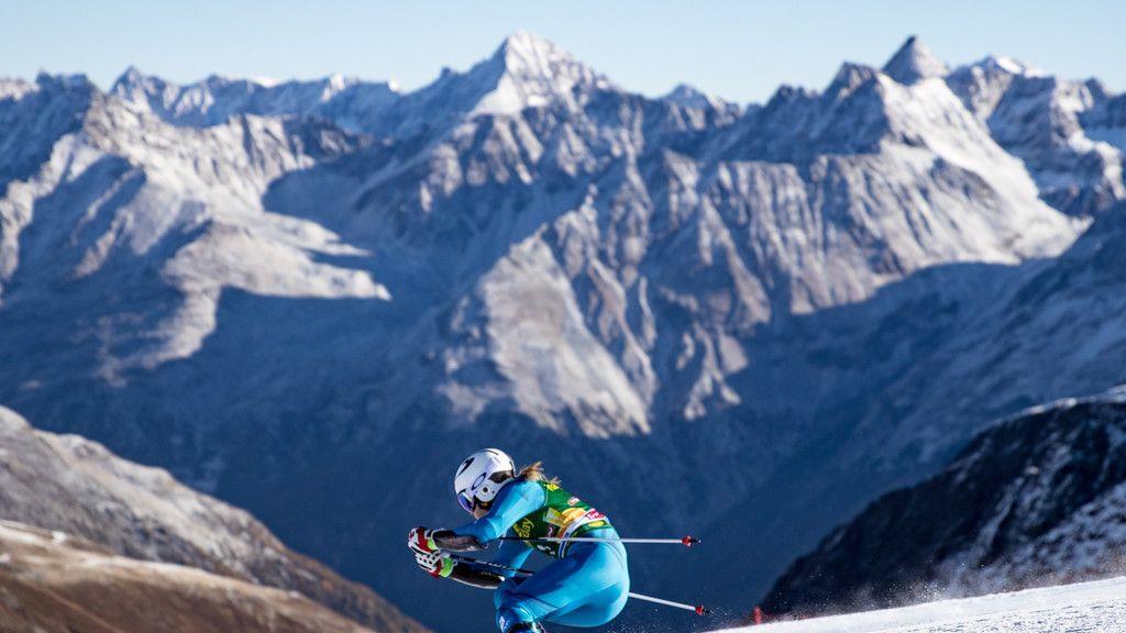 Riesentorlauf der Damen in Sölden