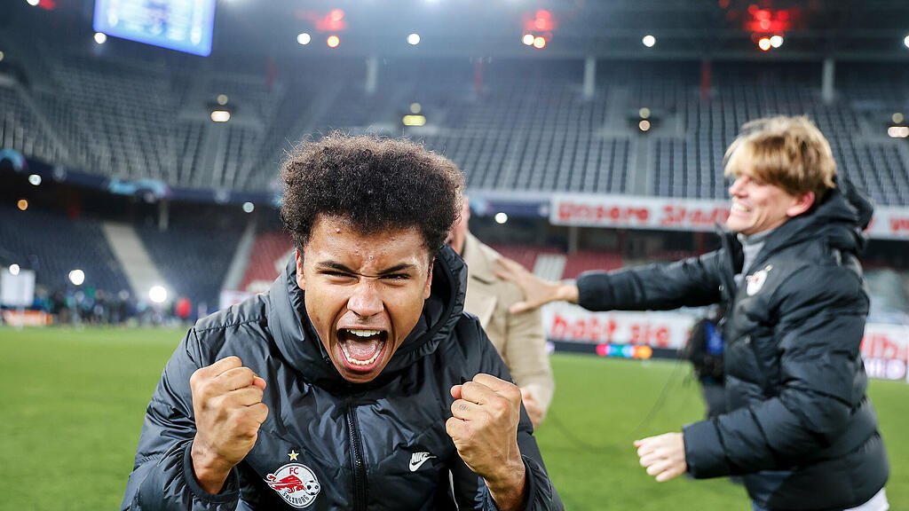 Salzburg, Sevilla, Champions League, feiern, Adeyemi